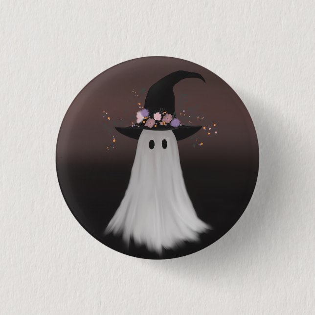 BoOoOoOoOo 1 Inch Round Button (Front)