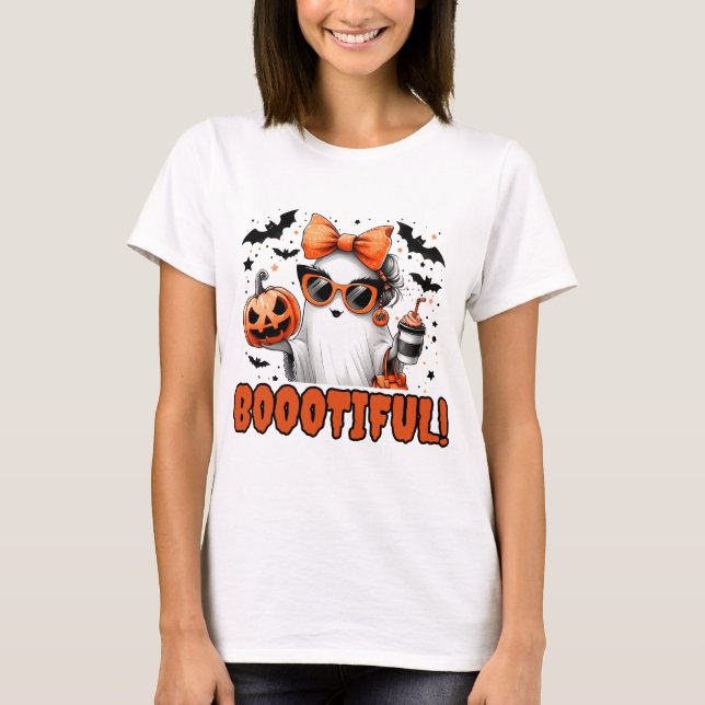 Boootiful Halloween T-Shirt (Front)