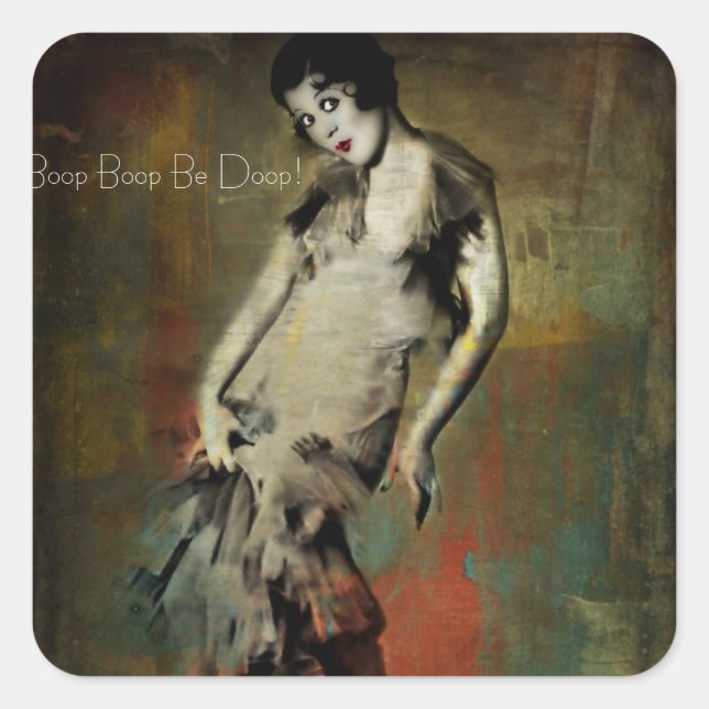 Boop Boop Be Doop Girl - stickers Mae Questel (Devant)