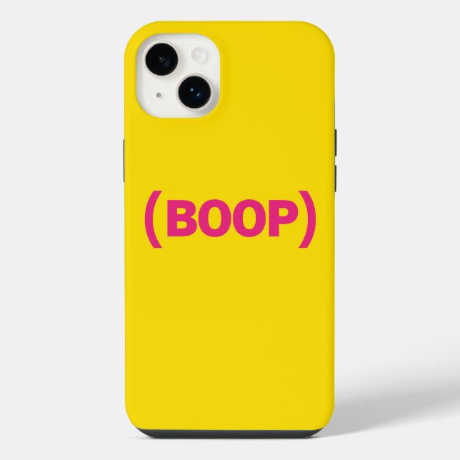 (BOOP) iPhone Case (Back)
