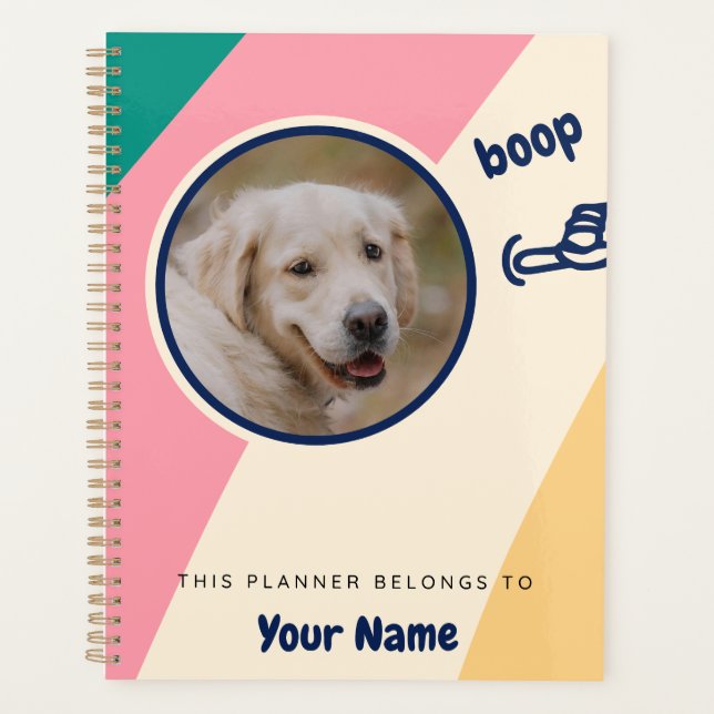 Boop My Nose Dog Photo (Devant)
