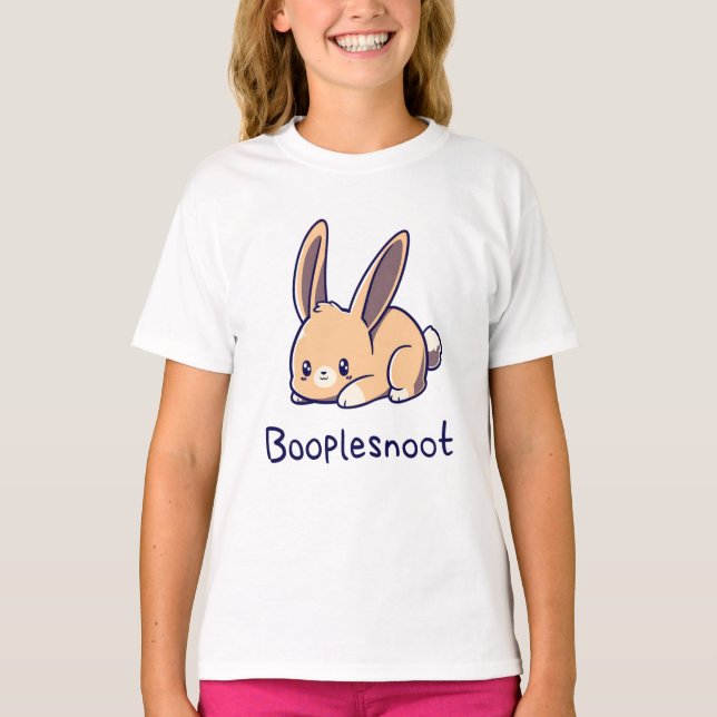 booplesnoot bunny T-Shirt (Front)