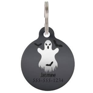 Boos And Bats Pet Tag