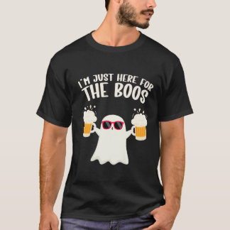 Boos Beer Tipsy Ghost Adults T-Shirt