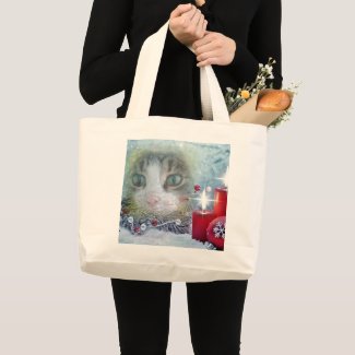 Boo's Christmas Jumbo Tote Bag