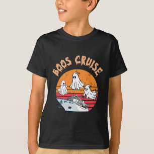 Boos Cruise Trip Funny Halloween Costumes Matching T-Shirt