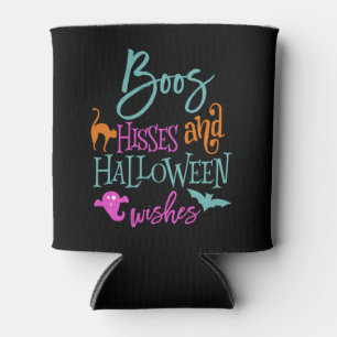 Boos Hisses and Halloween Wishes Can Cooler