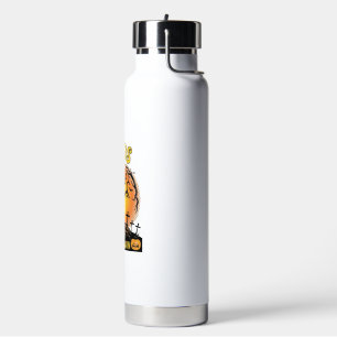 Boos Im Here Again Halloween Spooky Tree Pumpkins Water Bottle