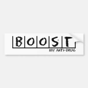 Boost Anti-Drug Bumper Sticker