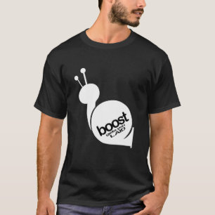Boost Gets You Laid - White Snail T-Shirt