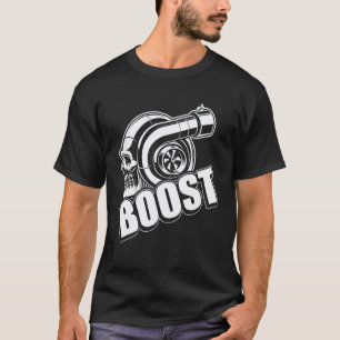 Boost Pour T-Shirt De Réglage De Voiture Vrai Méca