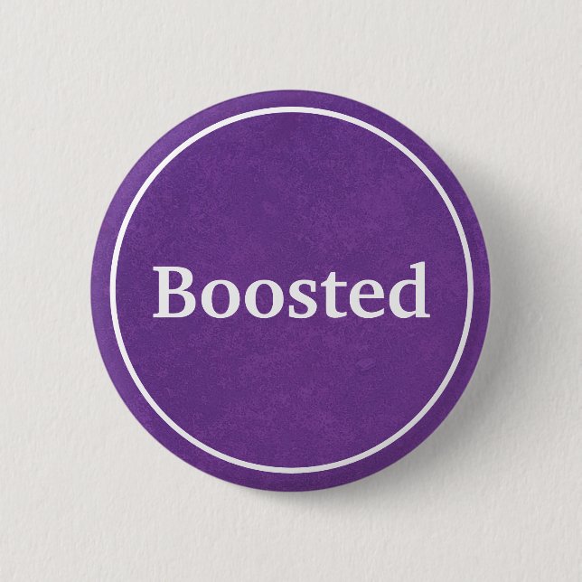 Boosted (Purple) Button (Front)