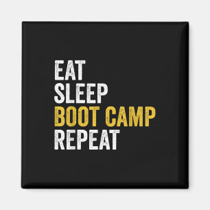 Boot Camp Military Bootcamp Fitness Magnet