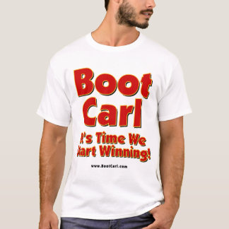 Boot Carl - White T-shirt