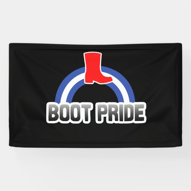 Boot Pride Banner (Horizontal)