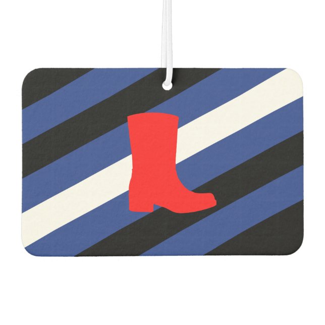 Boot Pride Car Air Freshener (Front)
