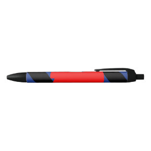 Boot Pride Flag Black Ink Pen