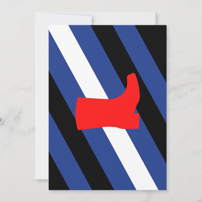 Boot Pride Flag Holiday Card (Front)