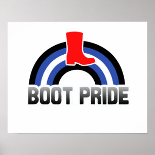 Boot Pride Poster