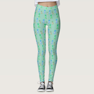 Boot Scoot Leggings (Green)