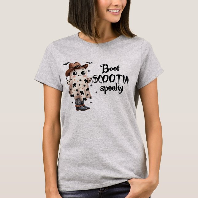 Boot Scootin Spooky T-Shirt (Front)