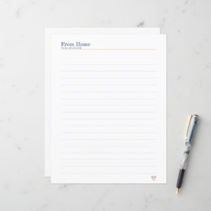 Bootcamp Letters From Home Letter Writing Paper