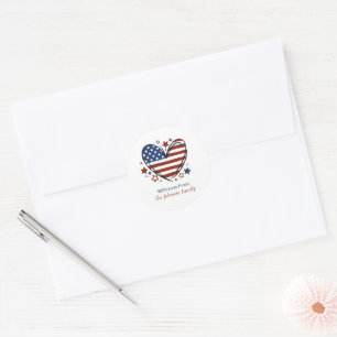 Bootcamp Letters From Home Patriotic Envelope Seal