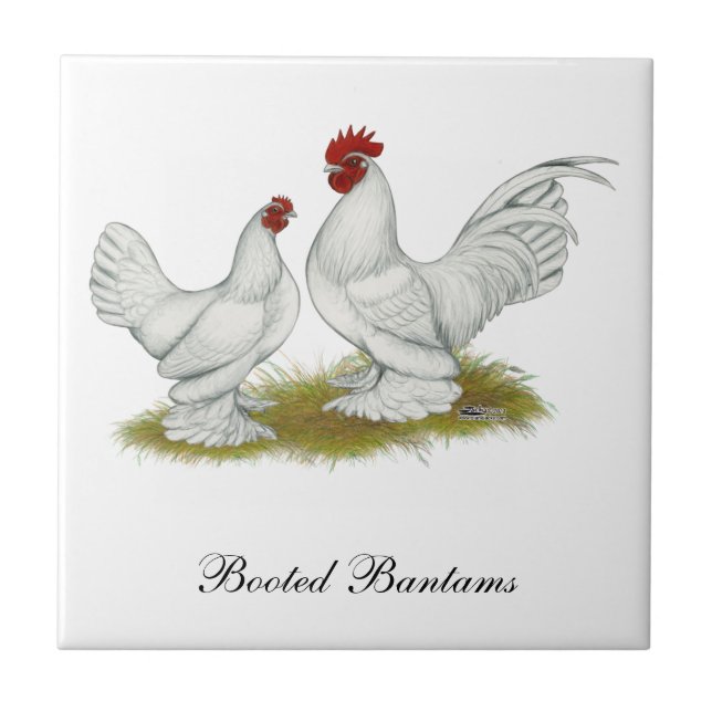 Booted Bantams Tile (Front)
