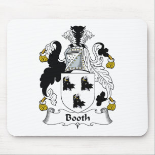 Booth Family Crest Mouse Pad