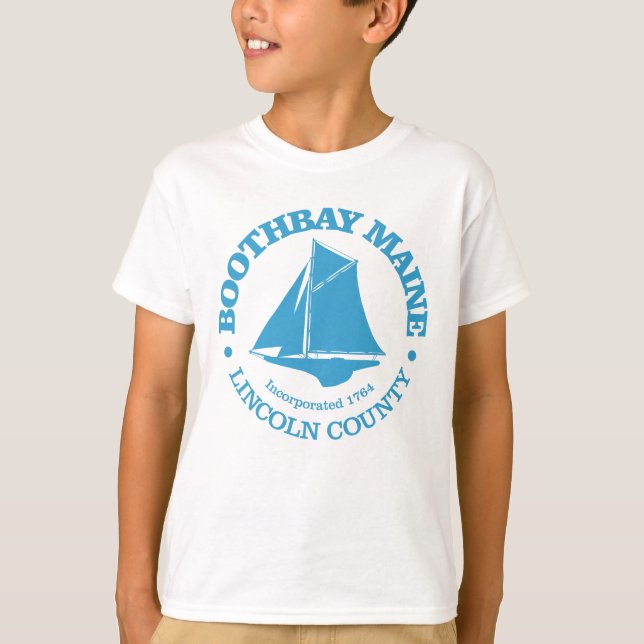 Boothbay (sloop) T-Shirt (Front)