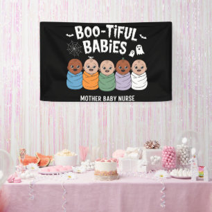 Bootiful Babies Mother Baby Nurse Halloween  Banner