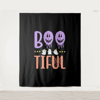 Bootiful Halloween Ghost Costume Men Women Funny Tapestry