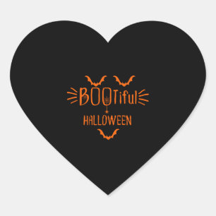 BOOTIFUL HALLOWEEN HEART STICKER
