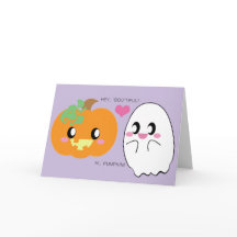 BOOtiful Pumpkin Love Greeting Card