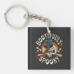 Bootifuuly Spooky Keychain