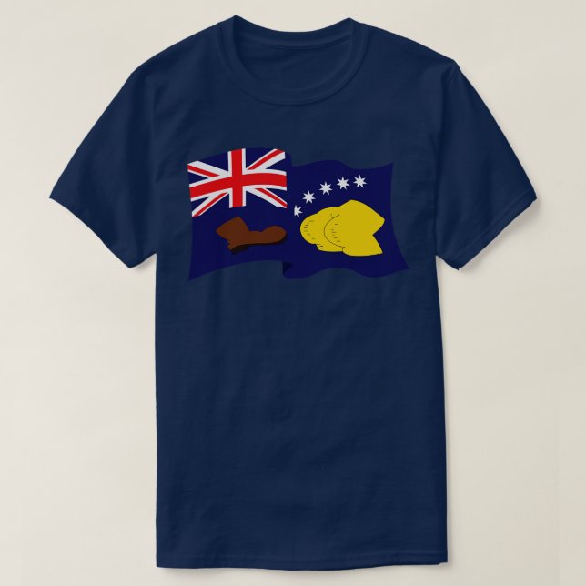 Booting Flag T-Shirt (Design Front)