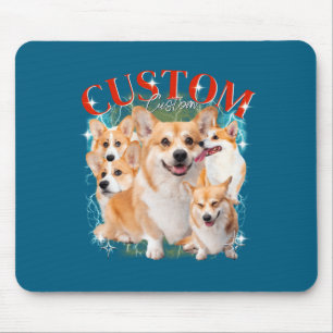 Bootleg Vintage Pet Dogs Cat Funny Animal 1bk1  Mouse Pad