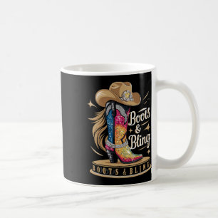 Boots &amp; Bling Its A Cowgirl Thing Rodeo Wester Coffee Mug