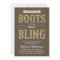 Boots and Bling | Glitter-Look Bachelorette Party