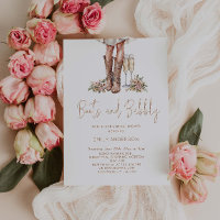 Boots And Bubbly Country Bridal Shower 