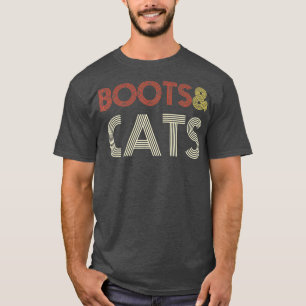 Boots and Cats Shirt - Funny House  Techno