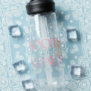 Boots and Vows Western Bachelorette Water Bottle