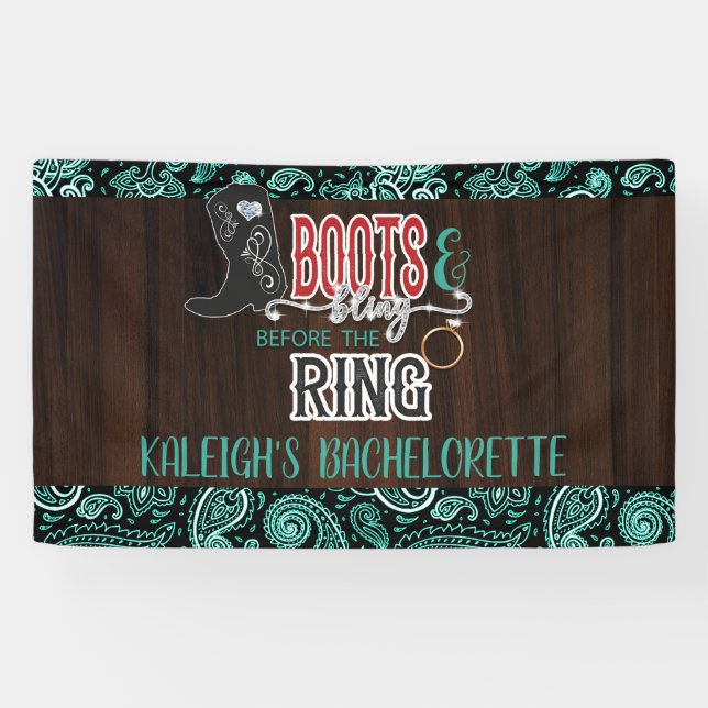 Boots & Bling Before the Ring Banner (Horizontal)
