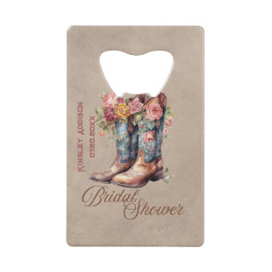 Boots Brunch & Bubbly Stainless Bottle Opener Credit Card Bottle Opener