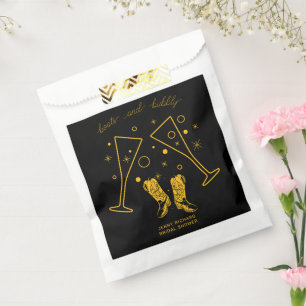 Boots & Bubbly Bridal Shower Favour Bag