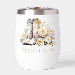 Boots & Bubbly Elegant Floral Bridal Bridesmaid