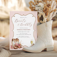 Boots & Bubbly Pink Western Cowgirl Bridal Shower