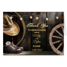 Boots de campagne Casquette et Mariage de bois de 