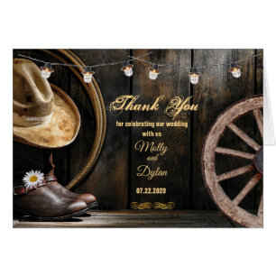 Boots de campagne Casquette et Mariage de bois de 