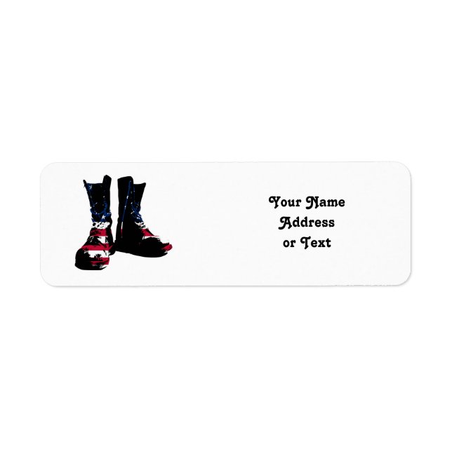 Boots de combat américains (Devant)